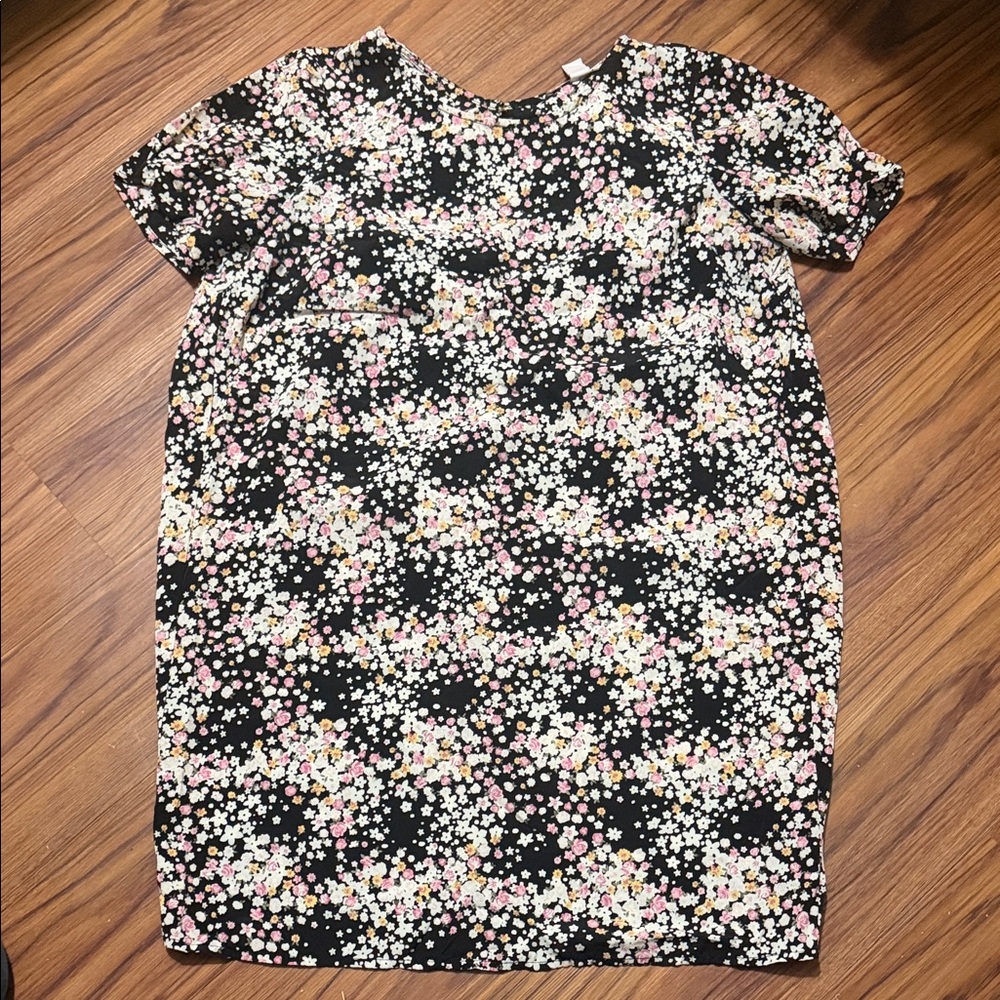 Forever 21 Black Floral Dress